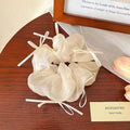 The Coquette Fairy - Aesthetic Shimmer Organza Hair Accessory for Balletcore Style
