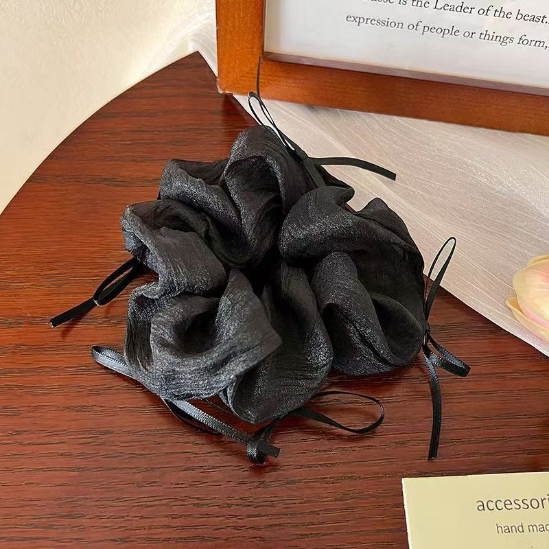 The Coquette Fairy - Aesthetic Shimmer Organza Hair Accessory for Balletcore Style